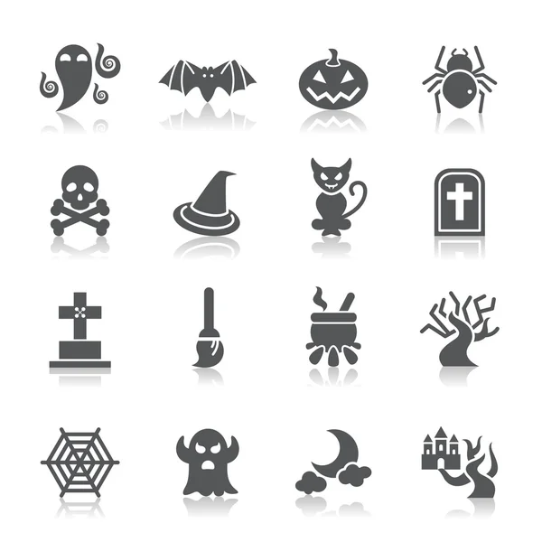 Icônes de l'élément Halloween — Image vectorielle