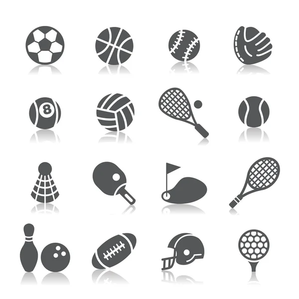 Iconos deportivos — Archivo Imágenes Vectoriales