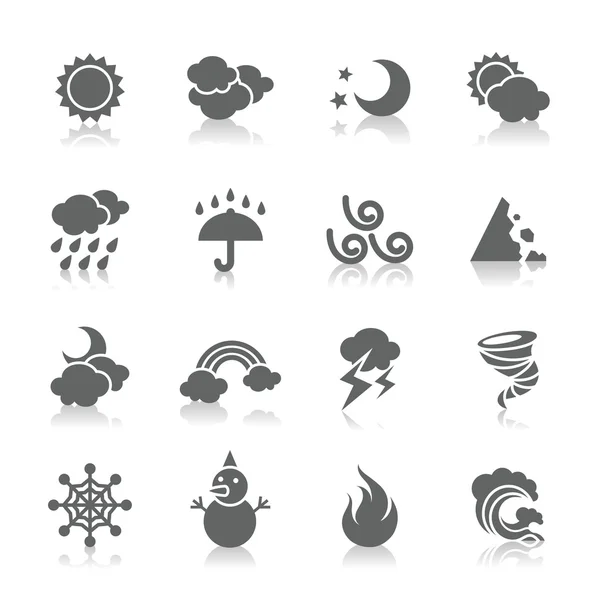 Weather Icons — Stock Vector