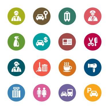 Hotel renk simgeleri