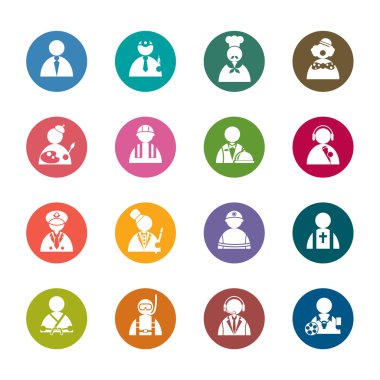 Meslek renk simgeleri