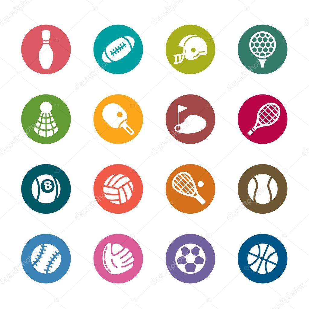 Sport Color Icons