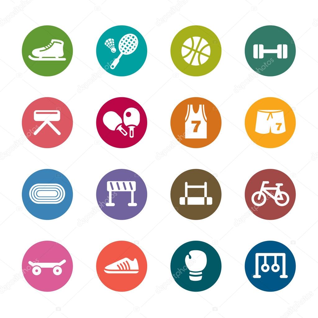 Sport Color Icons