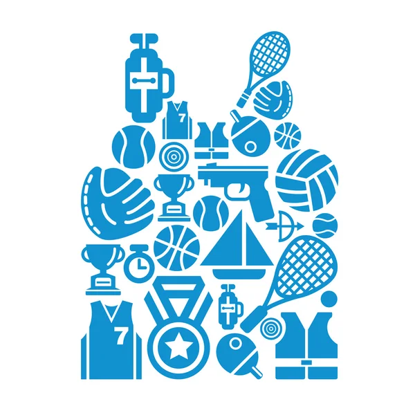 Sport Icons — Stock Vector © godfather744431 55746049