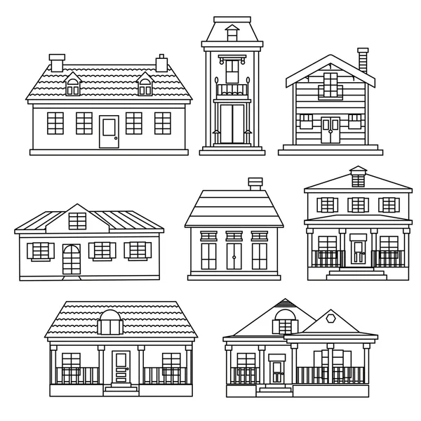 House Collection — Stock Vector
