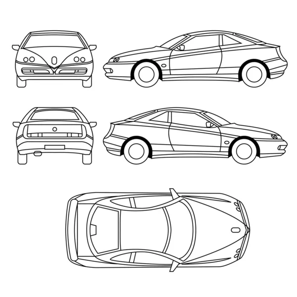 Transport voertuig — Stockvector