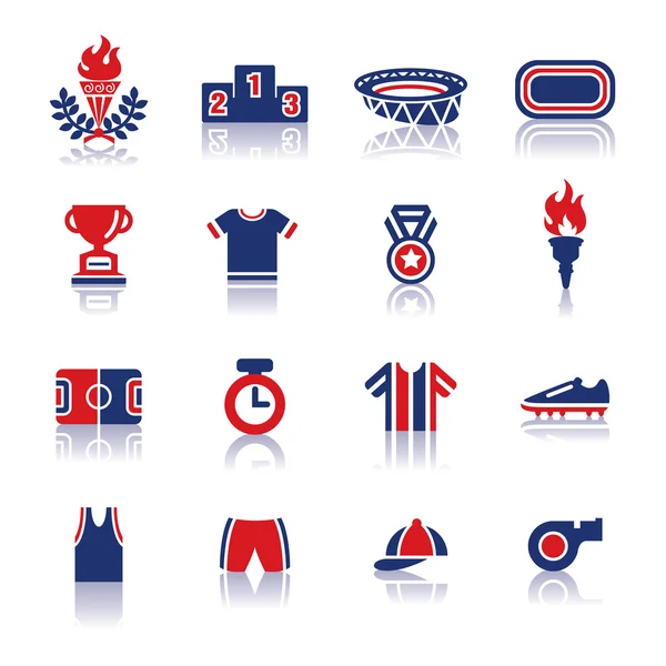 Olympics Color Icons — Stock Vector