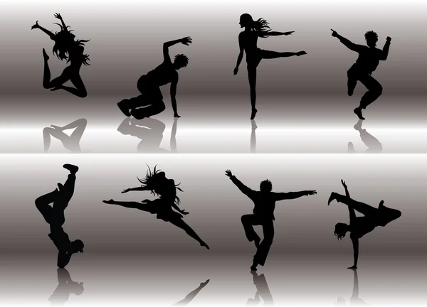 Dans grupp — Stock vektor
