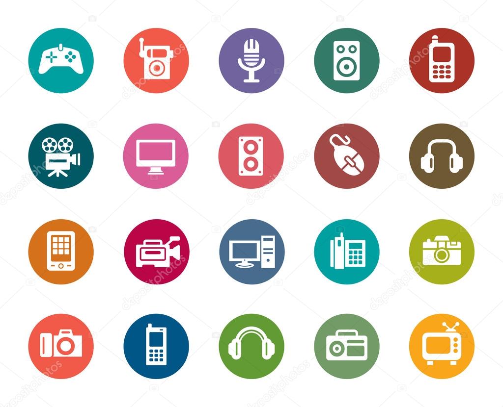 Digital Products Color Icons
