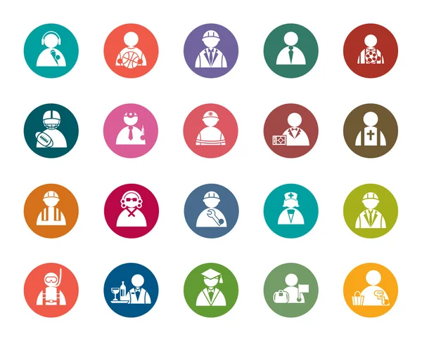 Meslek renk simgeleri