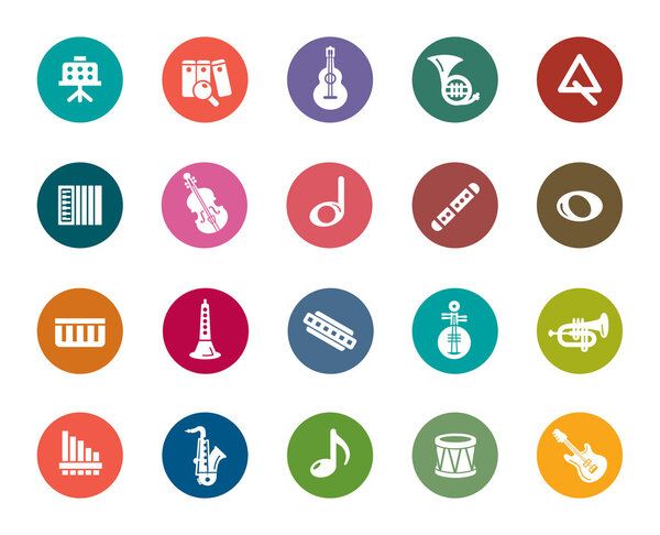 Music Color Icons