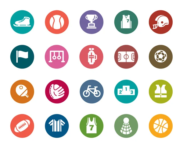 Spor rekabet renk simgeleri