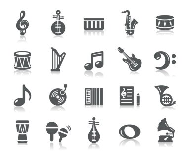 Music Icons clipart