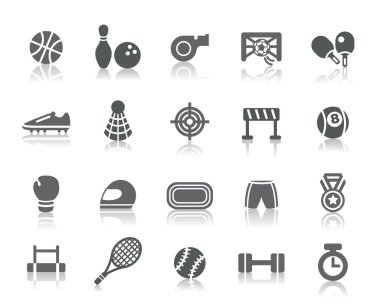 spor yarışması simgeler