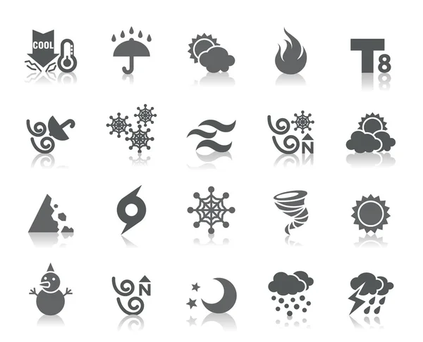 Weather Icons — Stock Vector