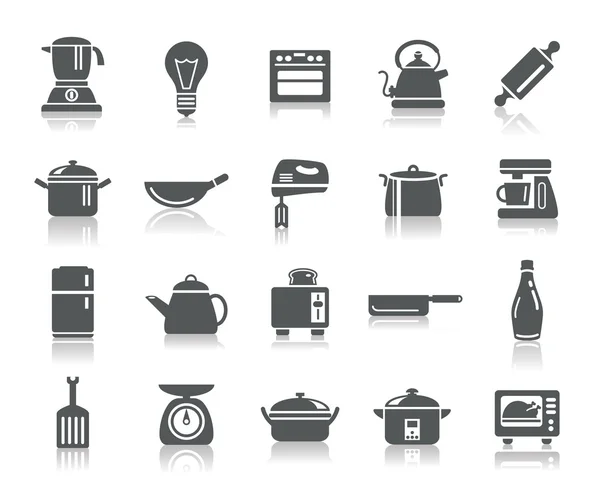 Utensilios de cocina iconos Vectores De Stock Sin Royalties Gratis