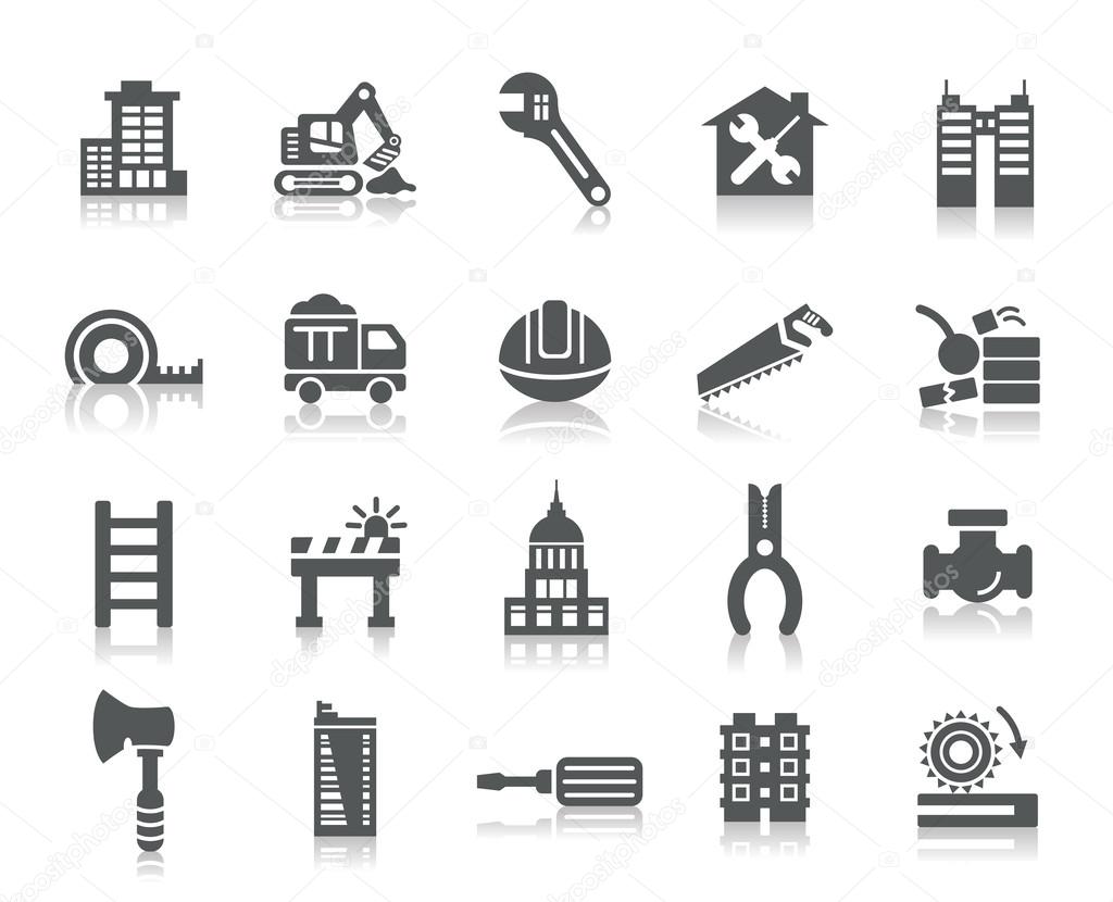 Buildings and Construction Icons