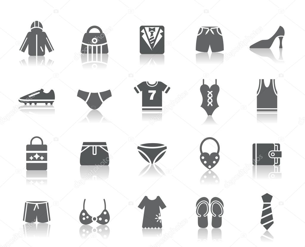 Clothing and Accessories Icons