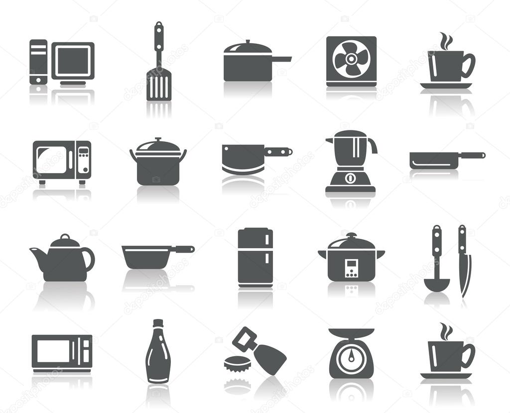 Kitchen Utensils Icons