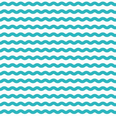 Dalgalar desen beyaz arka plan ile