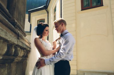 Güzel gelin ve damat