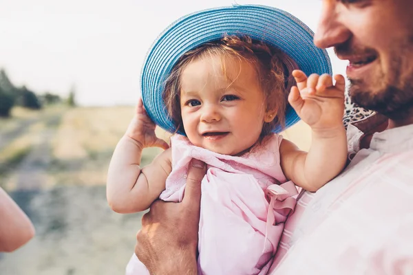 Pai e filha — Fotografia de Stock