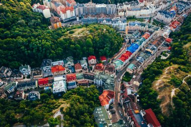 Andreevsky Çöküşüne Hava Panoramik Görünümü