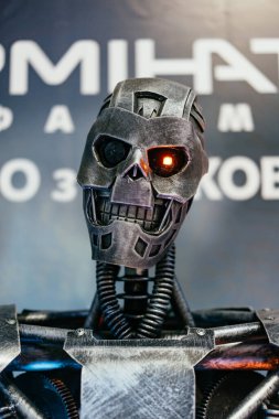 Kiev, Ukrayna - 2 Haziran 2019: Kiev Comic Con, Ukrayna 'nın Kiev kentinde düzenlenen yıllık fan festivali. Comic Con Festivali. Kostümlü oyuncular en sevdikleri süper kahramanlar. Cosplay Marvel, Avengers, Anime, DC