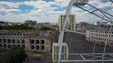 Kyiv Podil. Sözleşme Meydanı, Kiev, Ukrayna