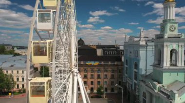 Kyiv Podil. Sözleşme Meydanı, Kiev, Ukrayna