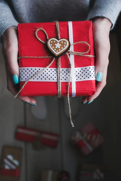 Muitos presentes no Dia dos Namorados — Fotografia de Stock