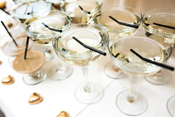 Cocktail con paglia — Foto Stock