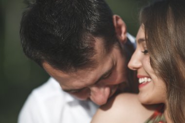 Gölün güzel Çift