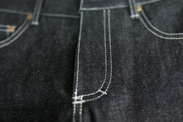 Selvedge denim jeans — Stock Photo, Image