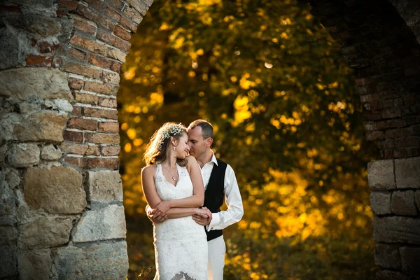 Beautiful couple posing — Stock Photo, Image