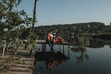 Stan üzerinde çift 