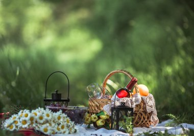 Picnik üzerinde çift