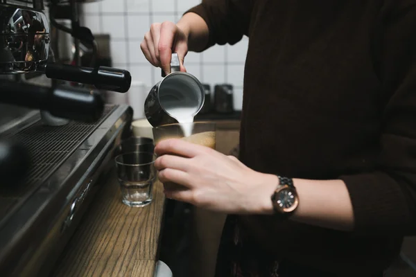 Preparación de café al vacío — Foto de Stock