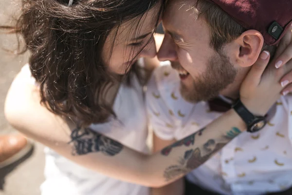 Beautiful couple close up — Stock Photo, Image