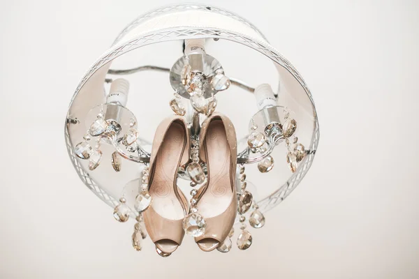 Roztomilý svatební obuv — Stock fotografie