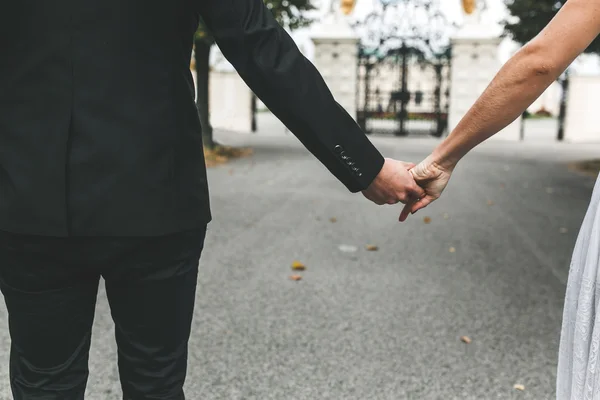 Wedding couple close up — Stock Photo, Image