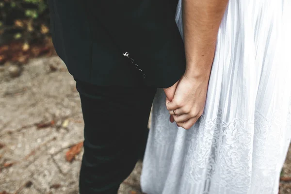 Matrimonio coppia da vicino — Foto Stock