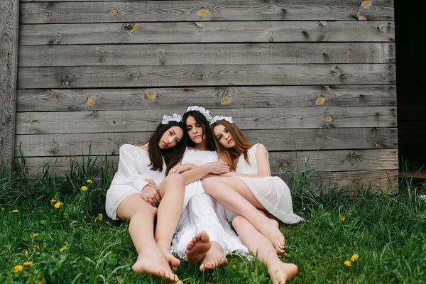 3人の美しい女の子 — ストック写真