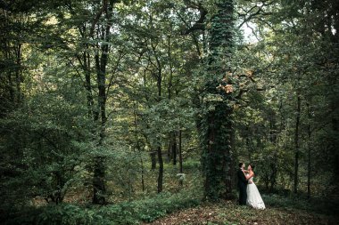 Poz güzel düğün çifti