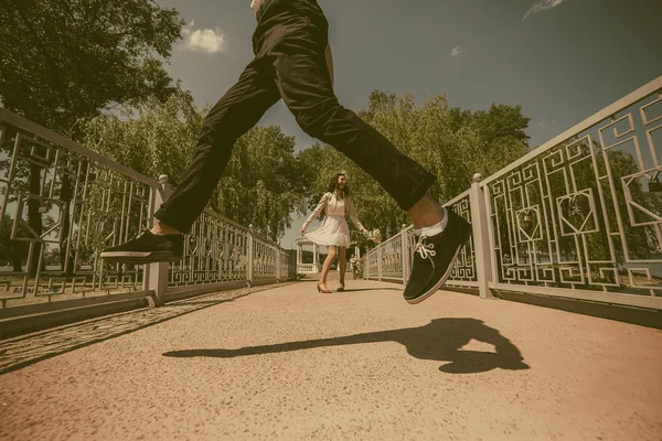 Casal bonito — Fotografia de Stock