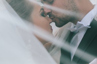 Düğünde gelin ve damat