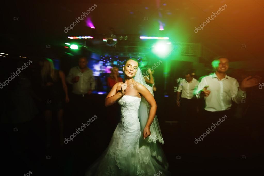 Beautiful wedding dance — Stock Photo © simbiothy 88067446