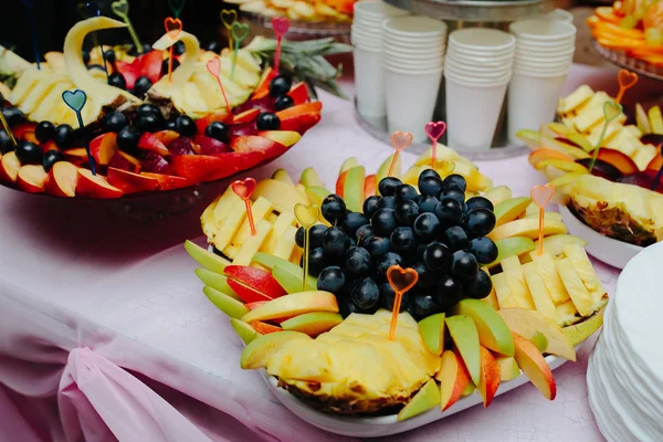 Assortment of exotic fruits — Stock Photo, Image