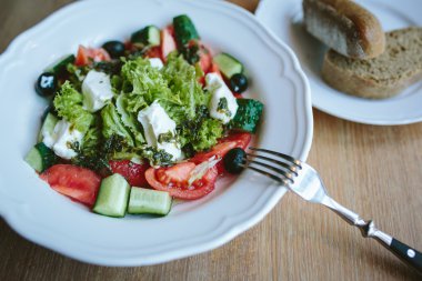 Sabahları vejetaryen Kahvaltı