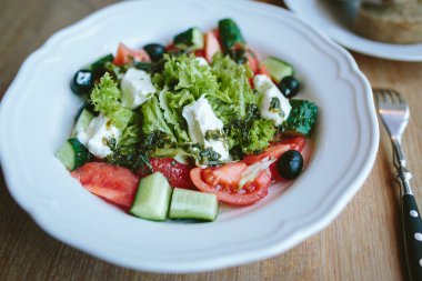 Sabahları vejetaryen Kahvaltı